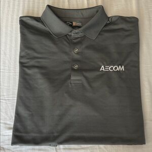 Gray Callaway Golf Polo - Size Large